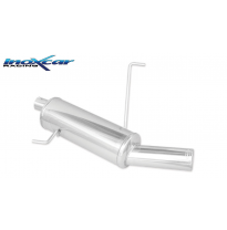 Escape trasero deportivo 1X80 PEUGEOT 206 SW SW 1.6 16V (110CV) 2002-- CON Homologacion Europea Inoxcar