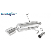 Escape trasero deportivo 1X120X80 PEUGEOT 206 SW SW 1.6 16V (110CV) 2002-- CON Homologacion Europea Inoxcar
