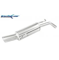 Escape trasero deportivo 1X120X80 PEUGEOT 207 1.6 16V GTI (175CV) 2007-- Ø 55 CON Homologacion Europea Inoxcar