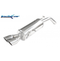 Escape trasero deportivo 2X80 RACING PEUGEOT 207 1.6 16V GTI (175CV) 2007-- Ø 55 CON Homologacion Europea Inoxcar