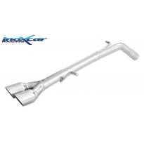 Escape trasero deportivo 2X80 RACING PEUGEOT 207 1.6 16V GTI (175CV) 2007-- Ø 55 SIN homologacion Inoxcar