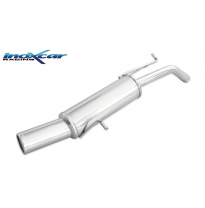 Escape trasero deportivo 1X102 PEUGEOT 207 1.6 16V HDI (110CV) 2006-- CON Homologacion Europea Inoxcar