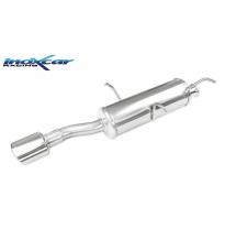 Escape trasero deportivo 1X120X80 PEUGEOT 306 1.6 CABRIO (89CV) 1993-1997 CON Homologacion Europea Inoxcar