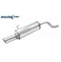 Escape trasero deportivo 1X90 RALLY RENAULT CLIO 2 1.4 16V (98CV) 1999-- Ø 45 CON Homologacion Europea Inoxcar