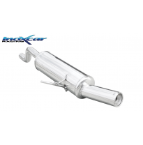 Escape trasero deportivo 1X80 RENAULT CLIO 2 1.4 16V (98CV) 1999-- Ø 45 CON Homologacion Europea Inoxcar