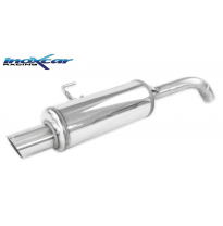 Escape trasero deportivo 1X90 RALLY RENAULT CLIO 2 RS 2.0 fase1 (172CV) 2000-2001 Ø 54 CON Homologacion Europea Inoxcar