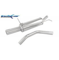 Escape trasero deportivo 1X102 RENAULT MEGANE 1.6 16V (108CV) --2002 Ø 50 CON Homologacion Europea Inoxcar