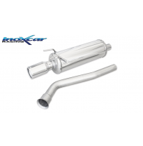 Escape trasero deportivo 1X80 RENAULT R21 2.0 TURBO 1987-- SIN homologacion Inoxcar