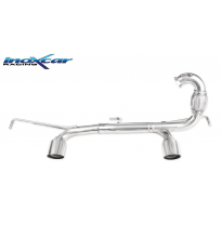 Escape trasero sin silenciador 1X80 RACING Salida Izq. + Dcha. RENAULT TWINGO (type MK3) GT 900 (110CV) 2017-- SIN homologacion