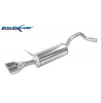 Escape trasero deportivo 2X80 X-RACE SEAT IBIZA SC (Type 6J) 1.2 Tsi FR (110cv) 2015-- CON Homologacion Europea Inoxcar