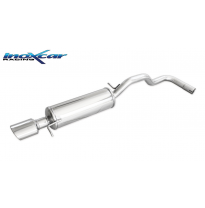 Escape trasero deportivo 1X120X80 SEAT IBIZA (Type 6K) 1.6 8V GTI (101CV) 1996-2000 Ø 50 CON Homologacion Europea Inoxcar