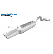 Escape trasero deportivo 1X120X80 SEAT LEON (Type 1M) 1.8 20V (125CV) 2000-- CON Homologacion Europea Inoxcar