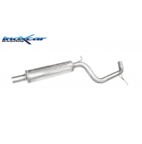 Tubo central con silenciador SEAT LEON (Type 5F) CUPRA 2.0 (280cv) 2014-- diam. 70 CON Homologacion Europea Inoxcar