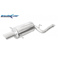 Escape trasero deportivo 1X120X80 SUBARU IMPREZA 4WD 2.5 STI TURBO (280CV) 2006-- CON Homologacion Europea Inoxcar