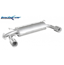 Escape trasero deportivo 1X102 Salida Izq. + Dcha. SUBARU IMPREZA 4WD 2.5T WRX STI 08MY (300CV) 2008-- CON Homologacion Euro