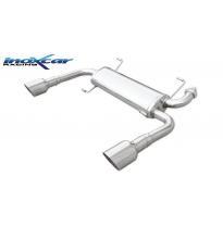 Escape trasero deportivo 1X102 RACING Salida Izq. + Dcha. SUZUKI SWIFT 1.6 VVT SPORT (136CV) 2012-- Ø 50 SIN homologacion In