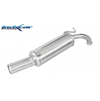 Escape trasero deportivo 1X80 TOYOTA YARIS 1.5 TS Turbo (105CV) 2003-2005 SIN homologacion Inoxcar