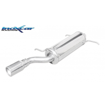 Escape trasero deportivo 1X80 VOLKSWAGEN GOLF 1  1.8 CABRIO (90CV-98CV-112CV) --1984 CON Homologacion Europea Inoxcar