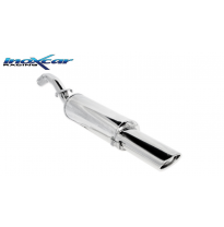 Escape trasero deportivo 1X120X80 VOLKSWAGEN GOLF 2 1.8 GTI (112CV) 1983-1988 CON Homologacion Europea Inoxcar