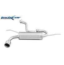 Escape trasero deportivo 1X102 VOLKSWAGEN GOLF 5 2.0 TDI (140CV) 2004-- Ø 55 CON Homologacion Europea Inoxcar