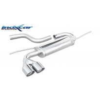 Escape trasero deportivo 2X80 RACING VOLKSWAGEN GOLF 6 2.0 TDI (170CV) GTD 2009--    CON Homologacion Europea Inoxcar