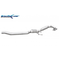 Tubo de reemplazo de catalizador con catalizador de metal VOLKSWAGEN GOLF 6 2.0 R TSI 4MOTION (270CV) 2010-- Inoxcar SIN HOMOLOG