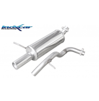 Escape trasero deportivo 1X80 VOLKSWAGEN GOLF 4 1.6 8V (101CV) 1997-2003 Ø 45 CON Homologacion Europea Inoxcar