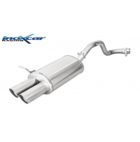 Escape trasero deportivo 2X76 RACING VOLKSWAGEN GOLF 4 1.9 TDI (101CV) 1997-- Ø 55 CON Homologacion Europea Inoxcar