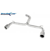 Escape trasero sin silenciador 1X102 Salida Izq. + Dcha. VOLKSWAGEN GOLF 7 2.0 GTI (230CV) 2013--  SIN homologacion Inoxcar