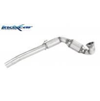 Tubo de sustitución del catalizador con catalizador metalico 100 celdas VOLKSWAGEN GOLF 7 2.0 GTI (230CV) 2013--  SIN homologaci