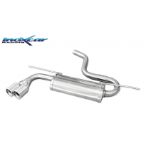 Escape trasero deportivo 2X80  VOLKSWAGEN GOLF 7 2.0 GTD (184cv) 2013-- Ø 55 PENDIENTE de Homologacion Europea Inoxcar