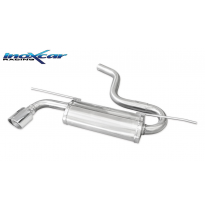 Escape trasero deportivo 1X90 X-RACE VOLKSWAGEN GOLF 7 1.6 TDI (105cv) 2015-- CON Homologacion Europea Inoxcar