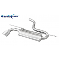 Escape trasero deportivo 1X102 RACING   VOLKSWAGEN GOLF 7 1.6 TDI (105cv) 2015-- CON Homologacion Europea Inoxcar