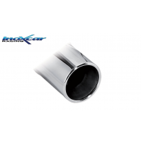 Escape trasero deportivo 1X102 VOLKSWAGEN POLO (Type 9N) 1.4 SPORTLINE (80CV) 2006-2008 Ø 45 CON Homologacion Europea Inoxca