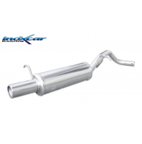 Escape trasero deportivo 1X80 VOLKSWAGEN POLO (Type 9N) 1.4 TDI SPORTLINE (80CV) 2005-2008 CON Homologacion Europea Inoxcar