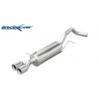 Escape trasero deportivo 2X80 VOLKSWAGEN POLO (type 6R) 1.4 16V GTI (180CV) 2010-2014  Ø 55 CON Homologacion Europea Inoxcar