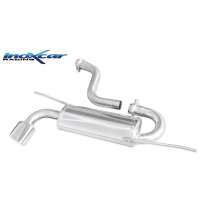 Escape trasero deportivo 1X120X80 OBLIQUO VOLKSWAGEN SCIROCCO 1.4 TSI (122CV) 2008-- CON Homologacion Europea Inoxcar