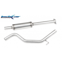 Tubo central con silenciador FIAT GRANDE PUNTO (Type 199) 1.4 TURBO T-JET (120CV) 2007-- Ø 50 CON Homologacion Europea Inoxcar