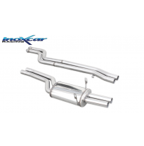 Tubo central directo + Escape trasero Grupo.N  60 Ø BMW E36 M3 3.0 (285cv) 1993-1999 SIN homologacion Inoxcar