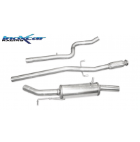 Tubo central directo + Escape trasero gr.A63,5 Ø PEUGEOT 208 GTI 1.6 (200cv) SIN homologacion Inoxcar