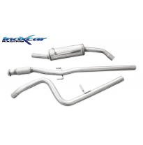 Tubo central directo + Escape trasero Grupo.N54 Ø PEUGEOT 208 GTI 1.6 (200cv) SIN homologacion Inoxcar