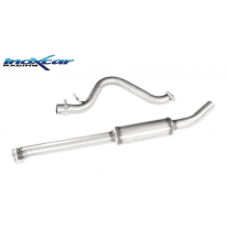 Tubo central con silenciador TOYOTA GT 86 2.0i (200CV) 2017-- SIN homologacion Inoxcar