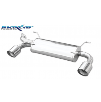 Escape trasero deportivo 1X102 RACING Salida Izq. + Dcha. TOYOTA GT 86 2.0i (200CV) 2017-- CON Homologacion Europea Inoxcar