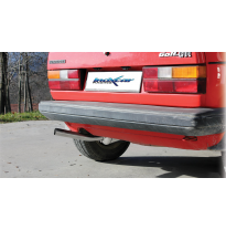 Escape trasero deportivo 1X50 GERMAN STYLE VOLKSWAGEN GOLF 1  1.8 GTI (112CV) --1984 CON Homologacion Europea Inoxcar