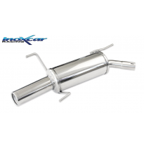 Escape trasero deportivo 1X80 OPEL TIGRA TWIN TOP 1.8 16V (125CV) 2005-- Ø 45 CON Homologacion Europea Inoxcar