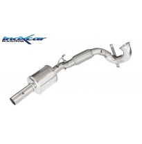 Tubo de sustitución del catalizador (elimina il CAT e il GPF) + Escape trasero VOLKSWAGEN POLO (type AW) 2.0 GTI (200cv) 2018--