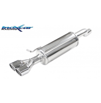 Escape trasero deportivo 2X80 X-RACE VOLKSWAGEN POLO (type AW) 2.0 GTI (200cv) 2018-- PENDIENTE de Homologacion Europea Inox