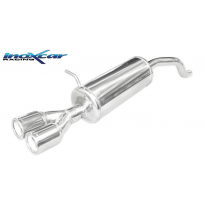 Escape trasero deportivo 2X80 RENAULT CLIO 4 900 (75cv) 2018- PENDIENTE de Homologacion Europea Inoxcar