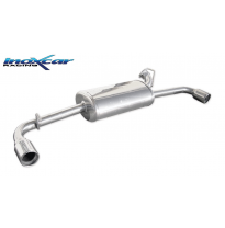 Silenciador trasero deportivo  duplex 1X80 LANCIA DELTA (Type 831) 2.0 TURBO INTEGRALE 8V / 16V 1989-1991 CON Homologacion Europ