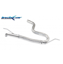 Escape trasero sin silenciador  VOLKSWAGEN GOLF 7.5 1.4 (125cv) 2017-- Ø 50 SIN homologacion Inoxcar